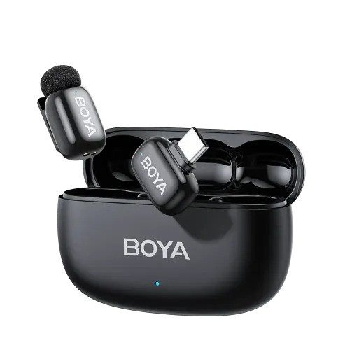 BOYA mini 2-05 Wireless Microphone System (TX-1, RX-1, With Case)