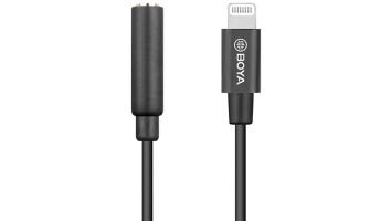 BOYA BY-K3 TRS to Male Lightning Adapter