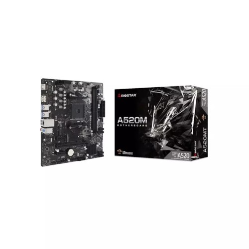 Biostar A520MS DDR4 AMD AM4 Micro-ATX Motherboard