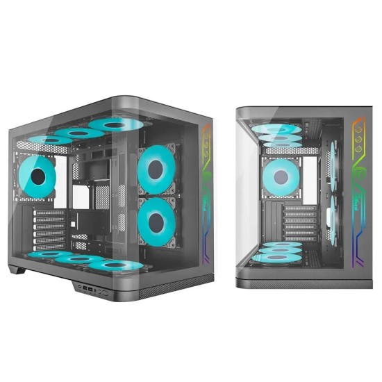 PC Power PG-H650 Iceland Edge BK Atx Gaming casing