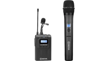 Boya BY-WM8 PRO-K3 UHF Camera-Mount Wireless Handheld Microphone System