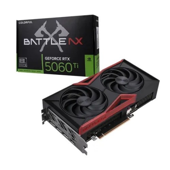 Colorful GeForce RTX 5060 Ti Battle AX DUO 8GB-V GDDR7 Graphics Card