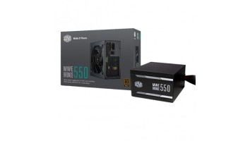 Cooler Master MWE 550 Watt Non Modular 80 Plus Bronze Certified Power Supply