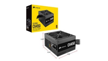 Corsair CV450 450Watt 80 Plus Bronze Certified Power Supply