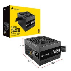 Corsair CV450 450Watt 80 Plus Bronze Certified Power Supply