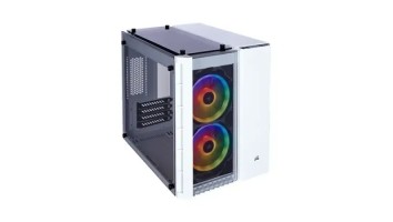 Corsair Crystal Series 280X RGB Tempered Glass Micro ATX Casing White