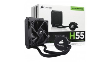 Corsair Hydro Series H55 Quiet RGB AIO Liquid CPU Cooler