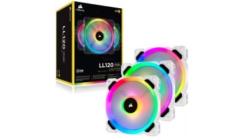Corsair LL120 RGB 120mm Dual Light Loop White