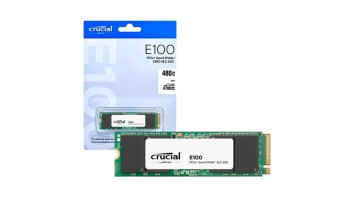 Crucial M.SSD E100 480GB M.2 2280 NVMe Gen4 x4 PCIe SSD