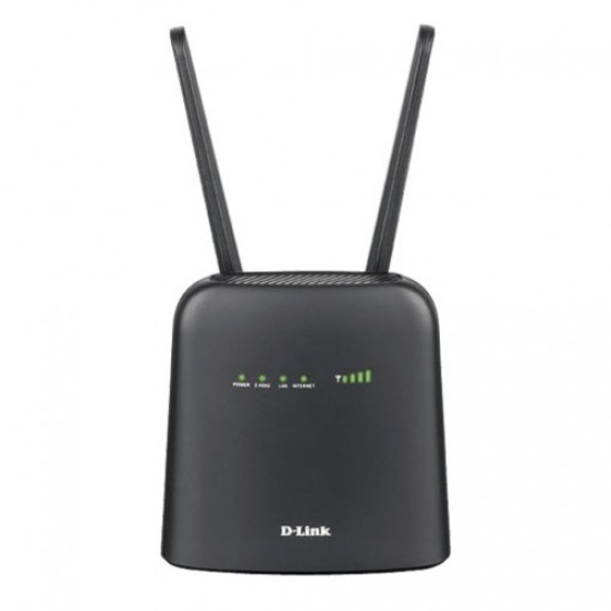 D-Link DWR-920V N300 4G LTE 2 Antenna WiFi Router (4G + Broadband Giga Lan Port)
