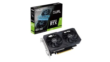ASUS Dual GeForce RTX 3050 V2 8GB GDDR6 Graphics Card