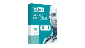 ESET NOD32 Antivirus 3 User for 1 Year (2021 Edition)