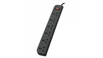 Belkin Power Stribe 6 Port 2 M Gray Economy Series (F9E600ZB2M)