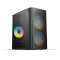 Revenger FIRE Mini Tower Micro ATX RGB Gaming Case