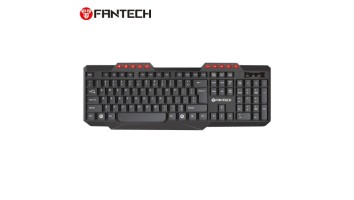 Fantech K210 Silent Multimedia USB Office Use Keyboard Black