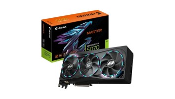 GIGABYTE AORUS GeForce RTX 5070 MASTER 12G GDDR7 Graphics Card