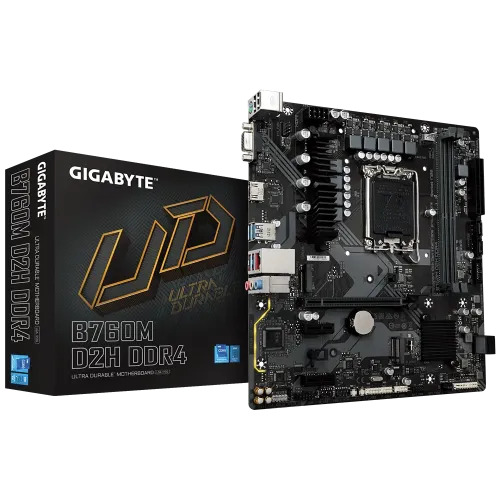 GIGABYTE B760M D2H DDR4 mATX Motherboard
