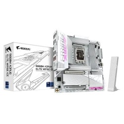 GIGABYTE B860M AORUS ELITE WIFI6E ICE LGA1851 Micro ATX Motherboard