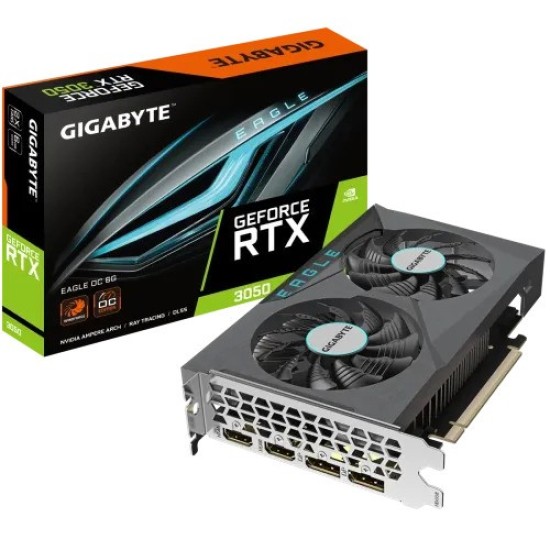 GIGABYTE GeForce RTX 3050 EAGLE OC 6GB GDDR6 Graphics Card