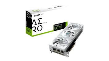 GIGABYTE GeForce RTX­­ 5070 AERO OC 12G GDDR7 Graphics Card