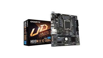 GIGABYTE H610M H V2 DDR4 13th Gen and 12th Gen Micro ATX Motherboard