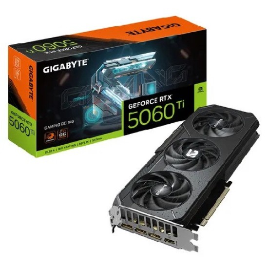 GIGABYTE GeForce RTX 5060 Ti GAMING OC 16GB GDDR7 Graphics Card