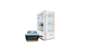 Gamdias AURA GC7 WH RGB ATX Mid-Tower Gaming Casing With PSU