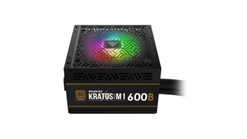Gamdias Kratos M1-600B 600 Watt 80+ Bronze Addressable RGB Power Supply