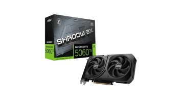 MSI GeForce RTX 5060 Ti 8G SHADOW 2X OC PLUS 8GB GDDR7 Graphics Card