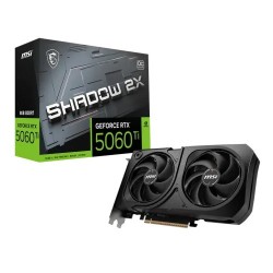MSI GeForce RTX 5060 Ti 8G SHADOW 2X OC PLUS 8GB GDDR7 Graphics Card