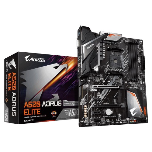 Gigabyte A520M Aorus Elite AMD AM4 ATX Gaming Motherboard