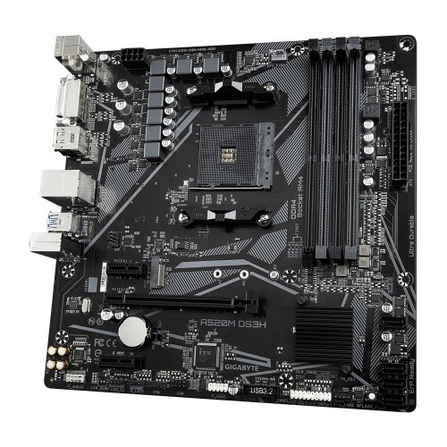 Gigabyte A520M DS3H AMD AM4 Motherboard