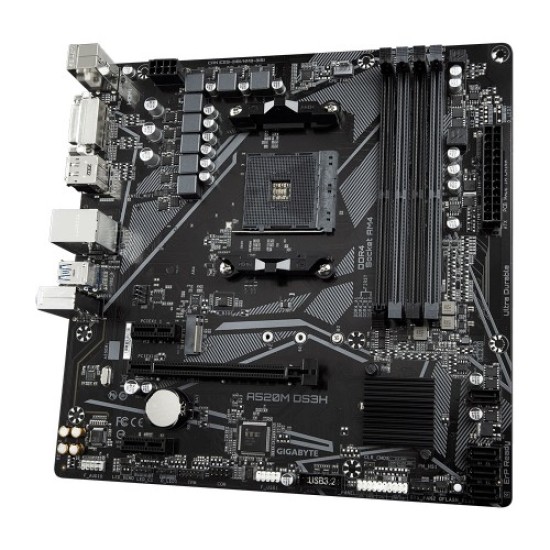 Gigabyte A520M DS3H AMD AM4 Motherboard