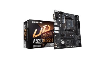 Gigabyte A520M S2H Ultra Durable AMD AM4 ATX Motherboard