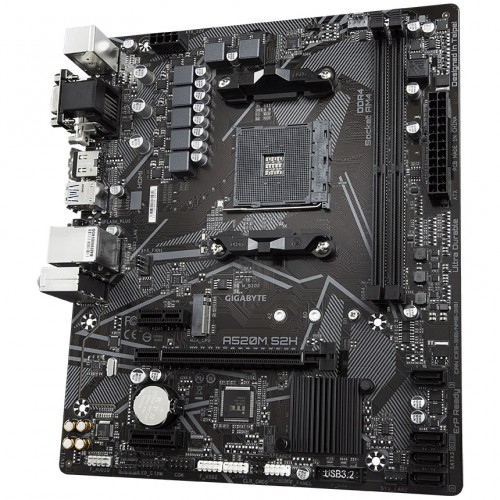 Gigabyte A520M S2H Ultra Durable AMD AM4 ATX Motherboard