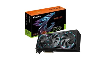 Gigabyte AORUS GeForce RTX 5070 Ti MASTER 16G GDDR7 Graphics Card