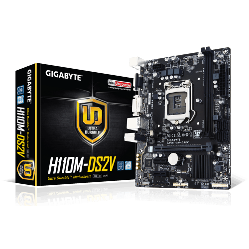 Gigabyte GA-H110M-DS2V Mini ATX Motherboard