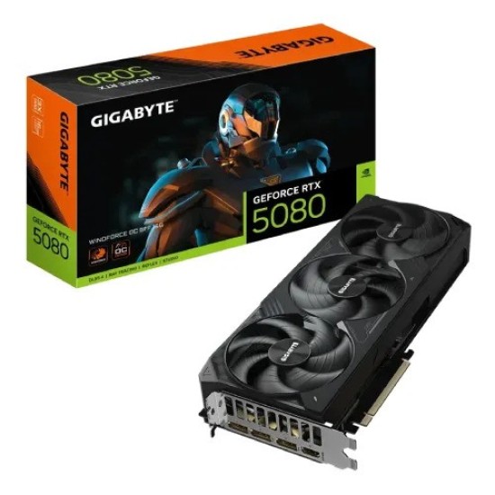 Gigabyte GeForce RTX 5080 WINDFORCE OC SFF 16G GDDR7 Graphics Card