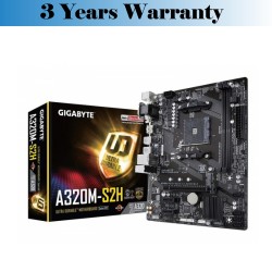 Gigabyte GA-A320M-S2H AMD Micro ATX Motherboard
