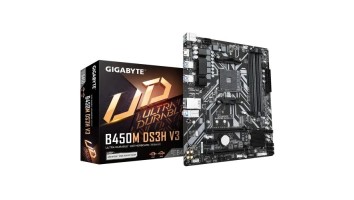 Gigabyte B450M DS3H V3 AMD AM4 Micro ATX Motherboard