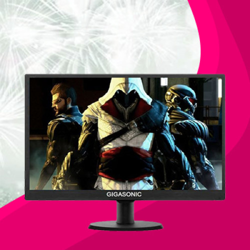 GIGASONIC 20 inch HD LED Monitor
