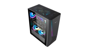 Golden Field 1092B Tempered Glass Mid Tower Gaming Case