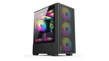 Golden Field V01 Black M-ATX Gaming Casing