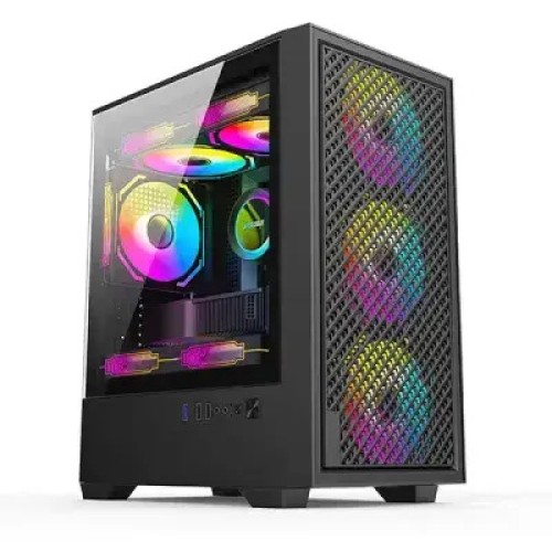 Golden Field V01 Black M-ATX Gaming Casing