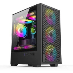 Golden Field V01 Black M-ATX Gaming Casing