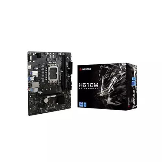 BIOSTAR H610MHP 12TH/13TH GEN MICRO ATX INTEL MOTHERBOARD