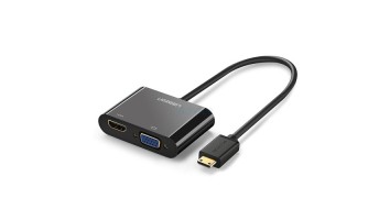 Ugreen HDMI To VGA + HDMI + 3.5mm Converter #40744