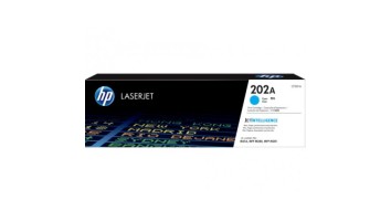 HP 202A Cyan Original LaserJet Toner Cartridge (For LJ M254, M280, 281)