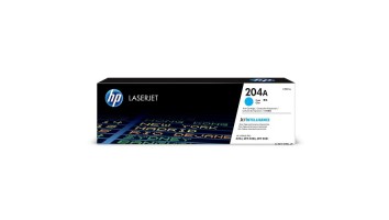 HP 204A Cyan LaserJet Toner Cartridge