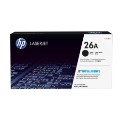 HP 26A Black Original LaserJet Toner Cartridge (For M402DN)